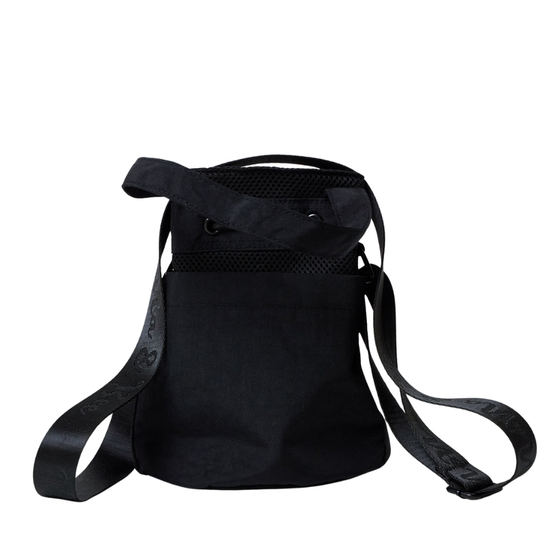 NoNa & Bee Original Water Bottle Holder with Strap, Hands-Free Crossbody Water Bottle Carrier Bag with Phone Pocket (Black)